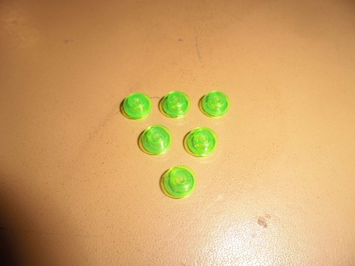 Lego platte 1x1 rund 6141 - 6x,