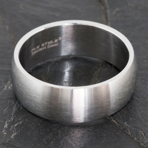 Band ring edelstahl damenring - ring,