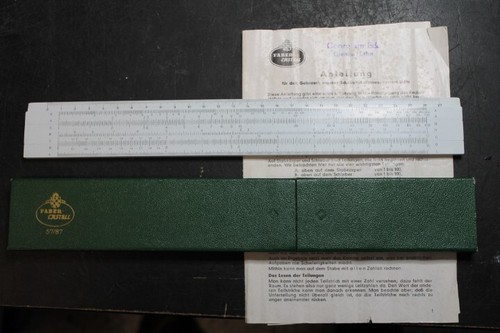 Faber castell rechenschieber - castell,