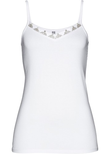 Top mit perlen 46 - top, gr.