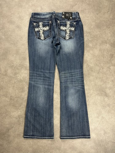 Bestickte miss bootcut - bestickte, me