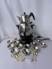 Elektrischer Samowar Edelstahl