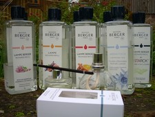 lampe berger duft 1000ml, neun verschiedene düfte und zubehör