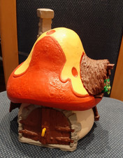 Schlümpfe - großes Schlumpfhaus - komplett - mit Leiter -