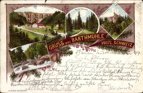 Litho barthmühle pöhl - litho, im