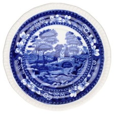 Brotteller Spode Copeland Blue Tower