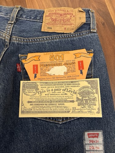 501 vintage levi er - vintage, neu