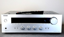 Onkyo TX-8020 Hifi Receiver mit Fernbedienung silber