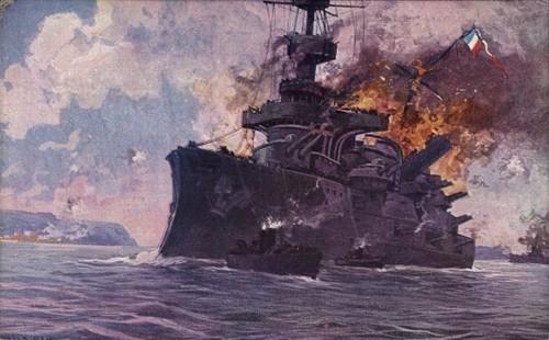 Dardanellen 1915 - ak,