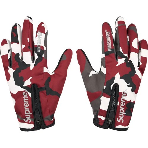 Supreme windstopper zip gloves - zip,
