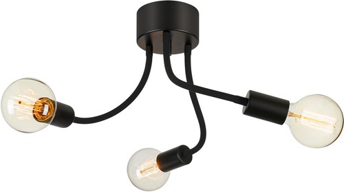 Schwarz moderne deckenlampe - schwarz,