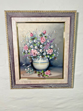 Signiertes Blumen Stillleben