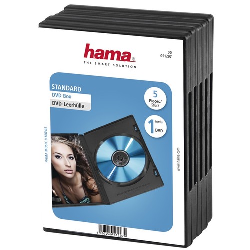 Hama dvd blu - blu-ray, hüllen