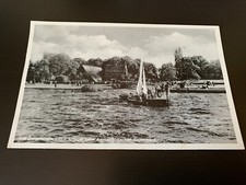 AK Bad Zwischenahn i. O. Anleger Ammerländisches Bauernhaus Segelboot Jolle