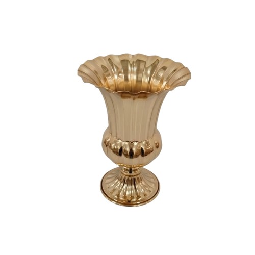 Verzierte eisen sockel vase - eisen,