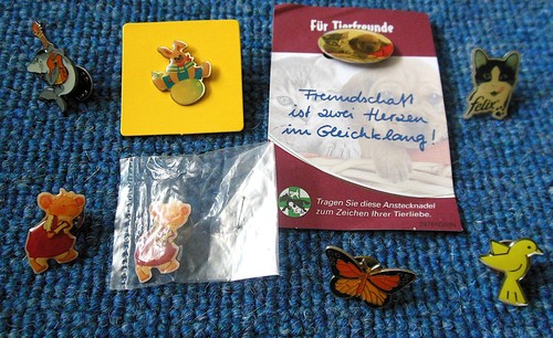 Pin anstecker tiere maus hase - anstecker,