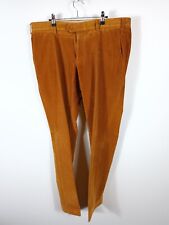 Cordhose - Herren - "Hiltl" - Feine Struktur - Gr: 26 (54/56) - H.Braun/Gold