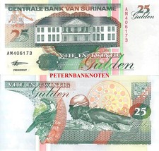 Surinam / Suriname 25 Gulden