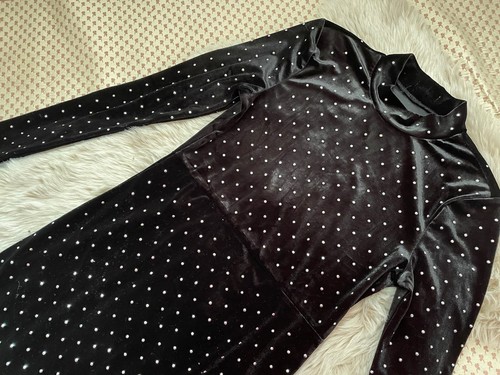 Perlenkleid samt - perlenkleid,