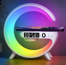 SmartLED Lampe Bluetooth Lautsprecher Wireless Ladegerät RGB Wecker Nachtlichter