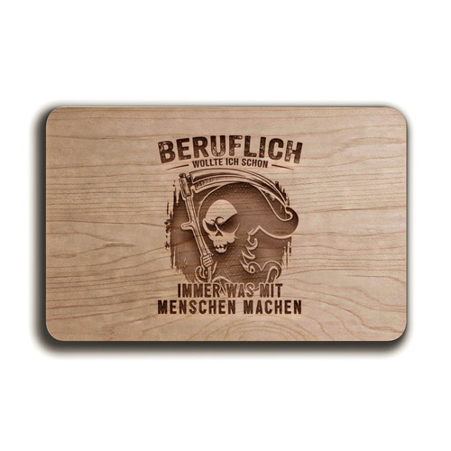 Bestatter schneidebrett - bestatter, |