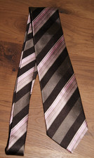 ?C. Comberti Seiden Krawatte braun - rosa?‍♀️