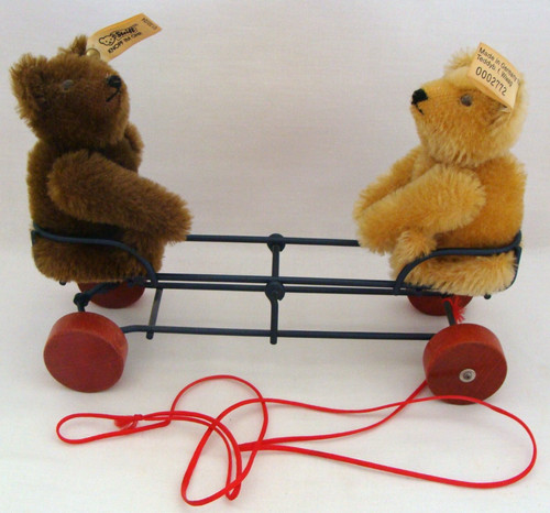 Steiff teddy bears seesaw - steiff, on