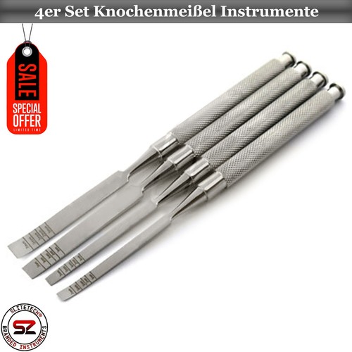 4er knochenmeißel set - 4er,