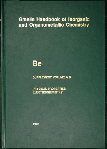 Gmelin handbuch handbook - gmelin,