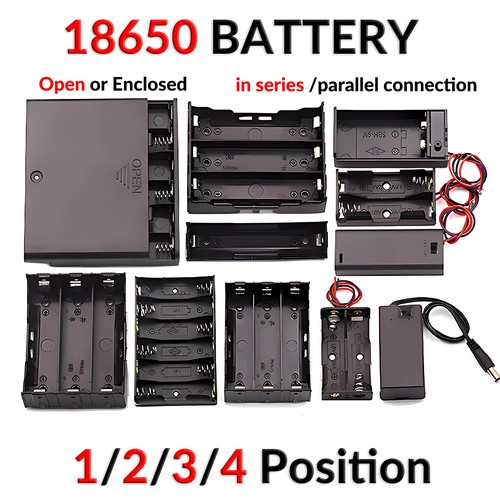 18650 batteriehalter mit kabel - 18650,