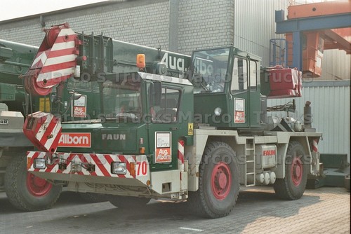 Lkw foto faun kranwagen - lkw,