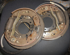 2 st Bremsankerplatte komplett hinten R+L vormontiert schmale Wartburg 353, 1.3