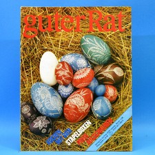 Guter Rat 1 1986 Verlag für die Frau DDR Kochen mit Bier Nudeln Reis Ostereier G