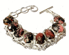 NATÜRLICH RHODONIT EDELSTEIN