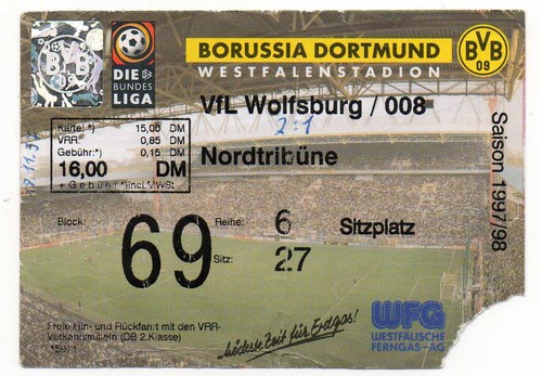 Ticket borussia dortmund - borussia,