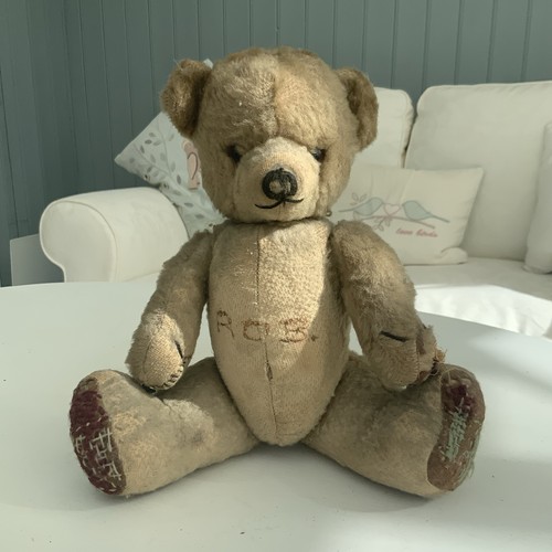 Antiker vintage teddybär - antiker,