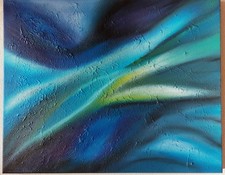 Original abstraktes ölbild - original,