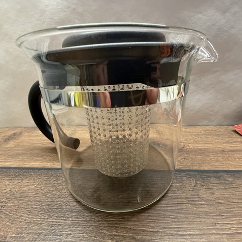 Bodum teekanne glas - glas, edelstahl