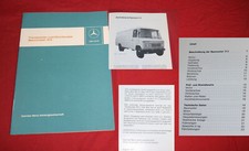 Mercedes Transporter 313 Einführungsschrift Typen L 613 D , O 309 D mit OM 352