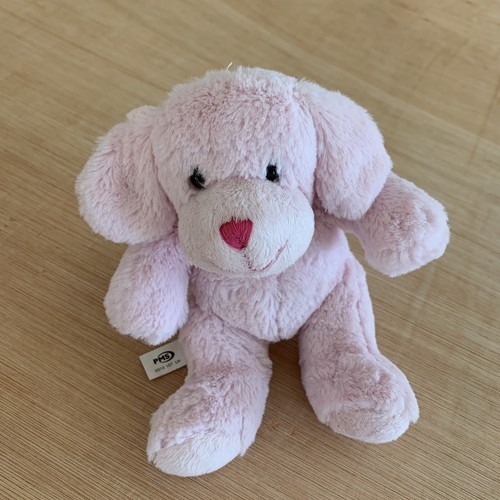Pms rosa stofftier hund - rosa,