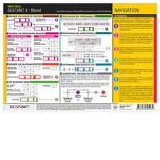 Sextant (4) - Höhenverfahren, Info-Tafel, DIN A4 # Höhendifferenzverfahren Mond