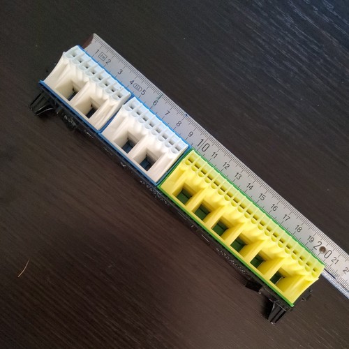Hager klemmen - hager, pe/n-klemmen