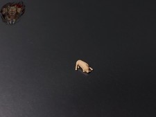 1/87 Beagle liegt Hund Figur Tier Diorama Park Haustier H0 HO