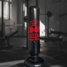 Boxsack, aufblasbar, stabiler Boxsack für Fitness-Kickbox-Training