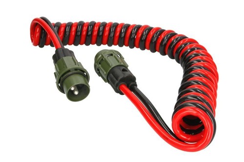 Nato wendelleitung mit - wendelleitung, stecker