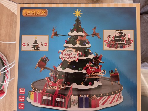 Lemax santa sleigh spinners - sleigh,