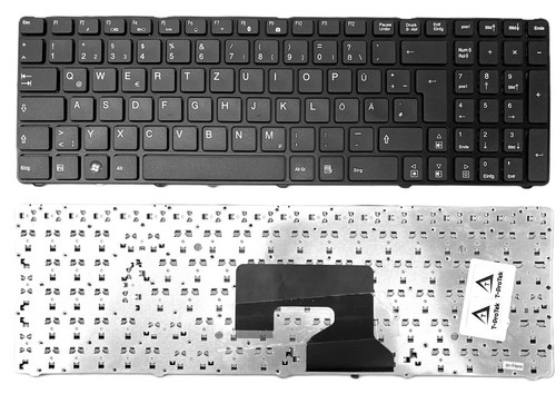 Deutsche schwarz tastatur - -,