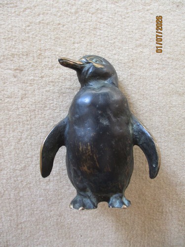 Bronze pinguin cm hoch - bronze, 10