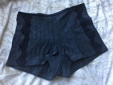 Damenunterwäsche Slip CALIDA Pants XS Baumwolle Grau Spitze