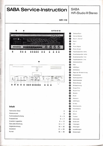 Service manual anleitung für - service,